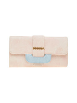 ESBEDA - Pink Solid Pu Synthetic Material Wallet