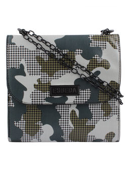 ESBEDA - Multi-Color Self Design Pu Synthetic Sling Bag