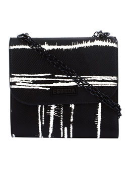 ESBEDA - Black Snake Work Pu Synthetic Sling Bag