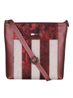 ESBEDA - Maroon Medium Size Ziggy Ziggy Sling Bag