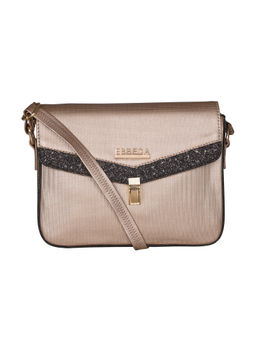 ESBEDA - Rose Gold Medium Size Glitter Sling Bag