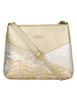 ESBEDA - Gold Medium Size Chunky Glitter Sling Bag