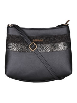 ESBEDA - Grey Color Medium Size Chunky Glitter Sling Bag