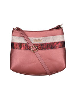 ESBEDA - Maroon Color Medium Size Chunky Glitter Sling Bag