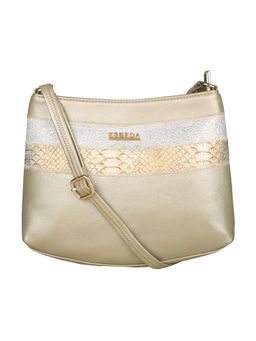 ESBEDA - Gold Medium Size Chunky Glitter Sling Bag