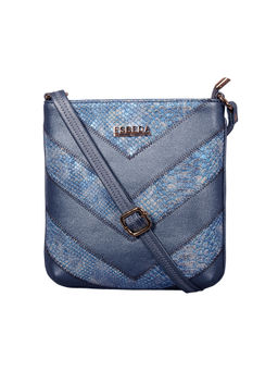 ESBEDA - Blue Color Medium Size Chunky Glitter Sling Bag