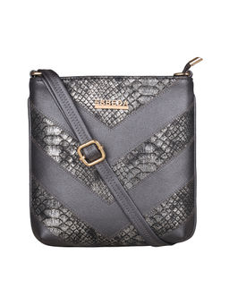 ESBEDA - Grey Color Medium Size Chunky Glitter Sling Bag