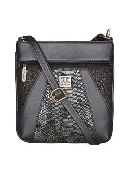 ESBEDA - Grey Color Medium Size Damask Sling Bag
