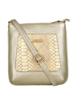 ESBEDA - Gold Medium Size Shiny Glitter Sling Bag
