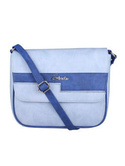 ESBEDA - Solid Light Blue Colour Sling Bag
