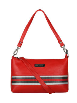 ESBEDA - Dry Milk Red Pu Synthetic Sling Bag