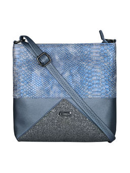 ESBEDA - Blue Color Pu Synthetic Material Twinkle Star Sling Bag