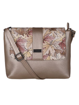 ESBEDA - Gold PU Synthetic Material Autumn Antique Sling Bag