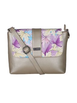 ESBEDA - Gold PU Synthetic Material Autumn Goldie Sling Bag