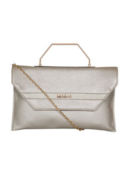 ESBEDA - Silver Color Small Glitter Envelope Sling Bag
