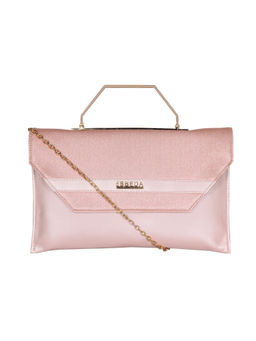 ESBEDA - Pink Color Small Glitter Envelope Sling Bag