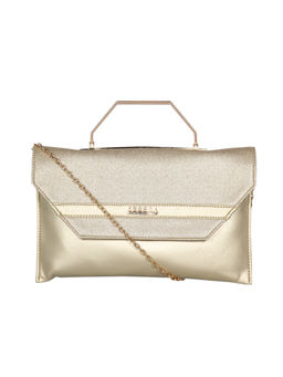 ESBEDA - Gold Small Glitter Envelope Sling Bag