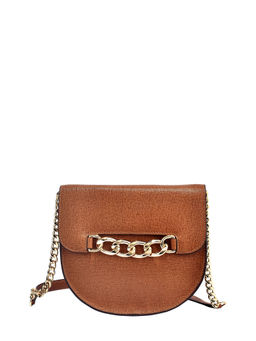 Eske - Brown Valerie Flap Shoulder Bag