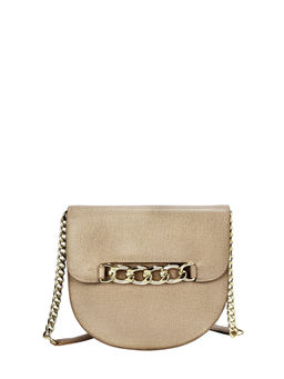 Eske - Beige Valerie Flap Shoulder Bag