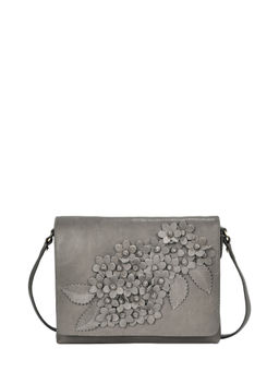 Eske - Grey Lauren Flap Shoulder Bag