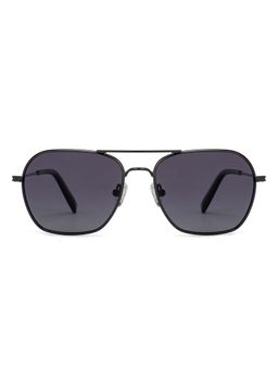 John Jacobs - Black Full Rim Square Sunglasses