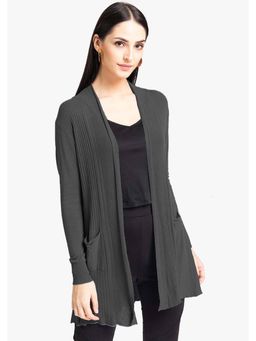 Kazo - Grey Pleated Cape