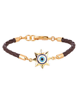 Outhouse - Aeternum Trinity Unisex Bracelet - Mahogany Brown
