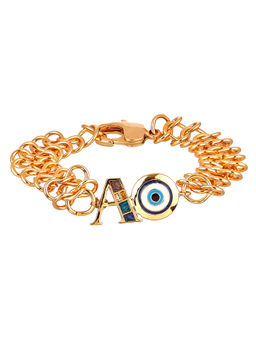 Outhouse - Infini Protego Infinity Chain Link Unisex Bracelet - Gold