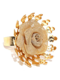 Priyaasi - Rose Inspired Pearl Statement Ring