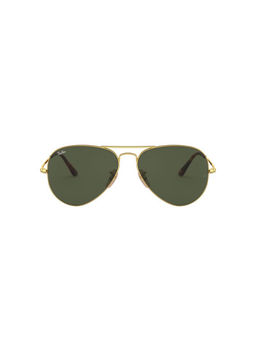 Ray-Ban - 0RB3689 Green Aviator - 58 mm