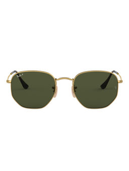 Ray-Ban - 0RB3548N Green Polarized Icons Round Sunglasses - 55 mm