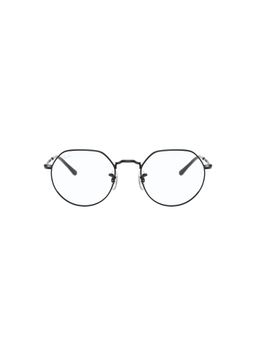 Ray-Ban - Black Round Clear Optical Frame - 0RX6465