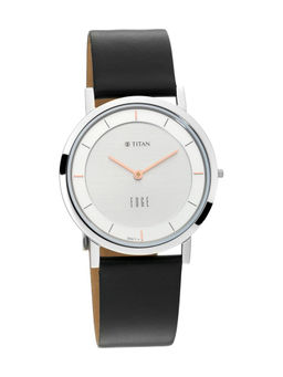 Titan - White Round Analog Watch -1595SL06