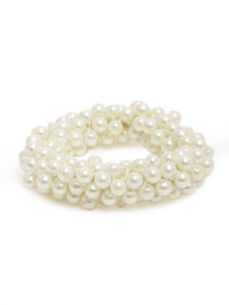 ToniQ - White Pearl Rubber Band
