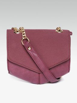 Twenty Dresses by Nykaa Fashion - Purple Get The Party Started Sling Bag