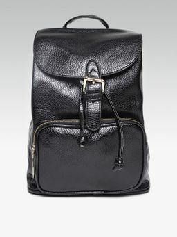 Twenty Dresses by Nykaa Fashion - Black Going Back In Time Backpack