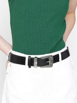 Twenty Dresses by Nykaa Fashion - Black She Got The Moves Waist Belt