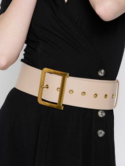 Twenty Dresses by Nykaa Fashion - Beige The Style Wave Waist Belt