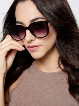 Twenty Dresses by Nykaa Fashion - Black You Just Want Attention Sunglasses