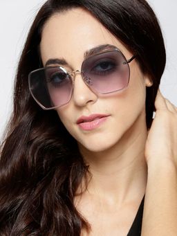 Twenty Dresses by Nykaa Fashion - Metallic Blue Eyed Girl Sunglasses