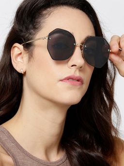 Twenty Dresses by Nykaa Fashion - Black Hex Me With Love Sunglasses