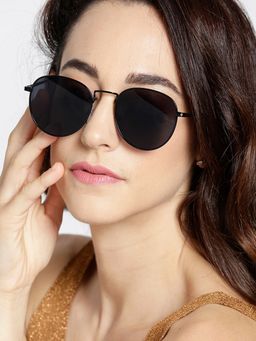 Twenty Dresses by Nykaa Fashion - Black Blinded By Love Sunglasses