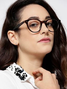 Twenty Dresses by Nykaa Fashion - The Beastly Side Clear Glasses