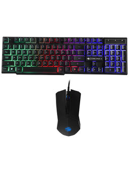 Zebronics - Zeb-Fighter Gaming Keyboard and Mouse Combo