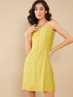Zink London - Yellow Patterned Dress