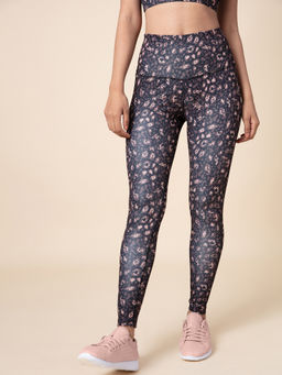 Nykd by Nykaa - On-Trend High Rise Legging With Key Pockets , Nykd All Day-NYK 076 - Multi-Color