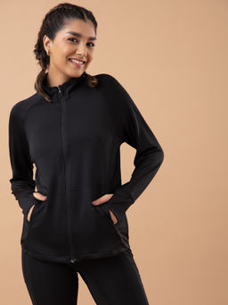 Nykd by Nykaa - Nykd All Day Classic Running Jacket - NYK095 Anthracite