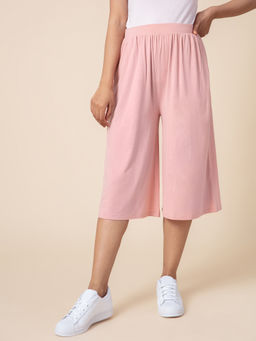 Nykd by Nykaa - Sooo Comfy Super Soft Modal Lounge Culottes, Nykd All Day NYLE 059 Pink