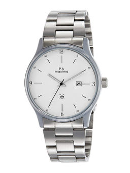 PA Maxima - O-51981CMGI White Dial Analog Watch for Men