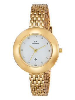 PA Maxima - O-56240CMLY White Dial Analog Watch for Women